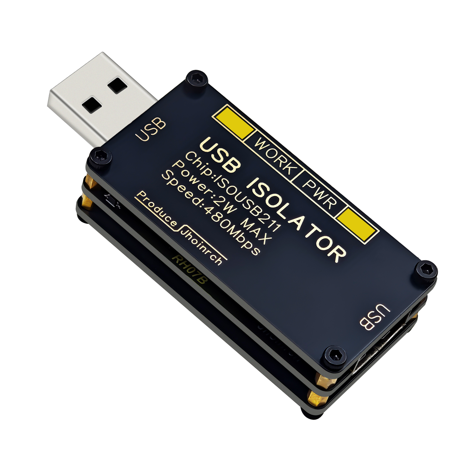 RH-07B USB 2.0 480Mbps High Speed Isolator 